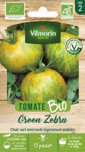 Tomate Green Zebra - BIO